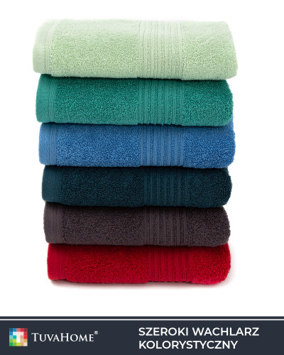 Gruby bawełniany ręcznik Timeless 550g/m2 Niebieski