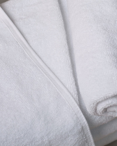 Ręczniki hotelowe Standard białe 450 g/m2 Ring spun 2 rozmiary