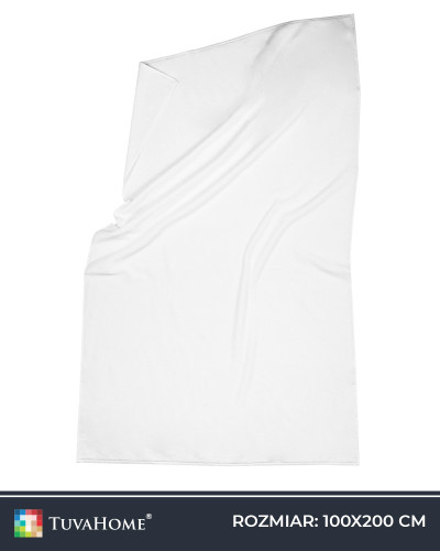 Zestaw 3 szt. Ręczników białe hotel SPA 100x200 cm