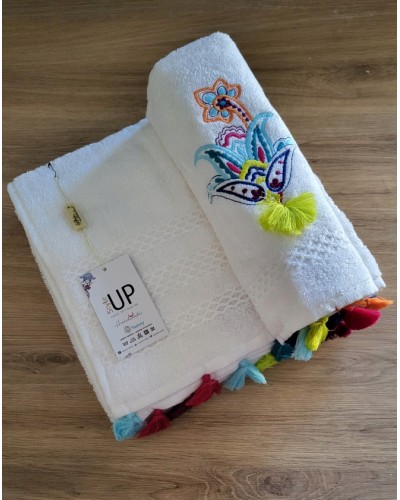 Elegancki zestaw ręczników w pudełku na prezent Style Up Biały