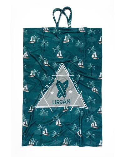 Ręczniko torba plażowa 2w1 - Duży Ręcznik 100x150 cm z trwałym nadrukiem i praktyczną torbą plażową URBAN